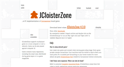 Desktop Screenshot of jcloisterzone.com