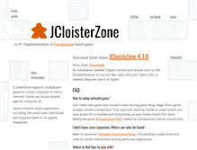 Tablet Screenshot of jcloisterzone.com